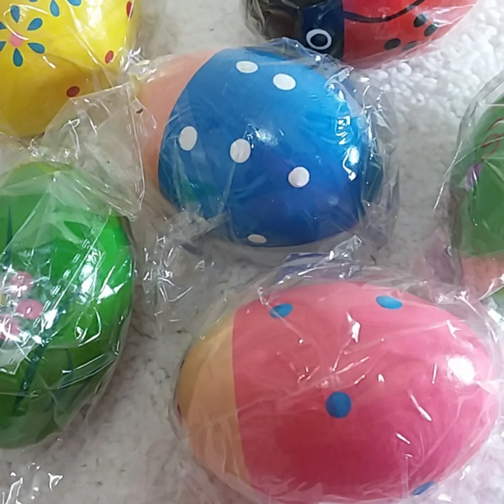 Kids Wooden Easter Egg Shakers - Picture 4 of 6